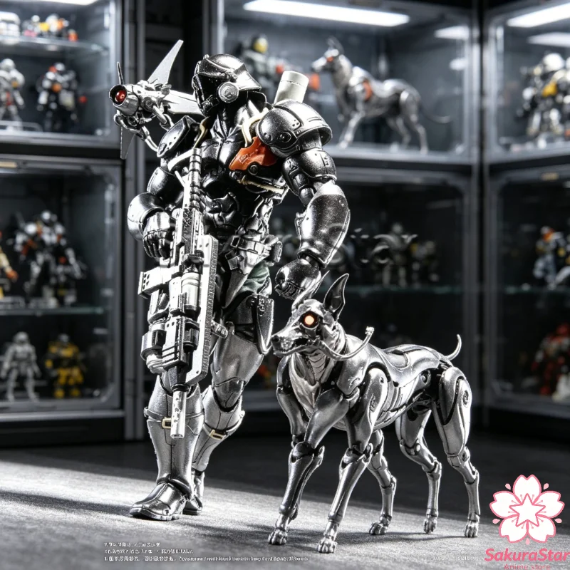В наличии: Коллекционная модель робота-собаки Ice Studio Bug Series Zatard Hound 1/12, 10 см, подвижная фигурка, подарок.
