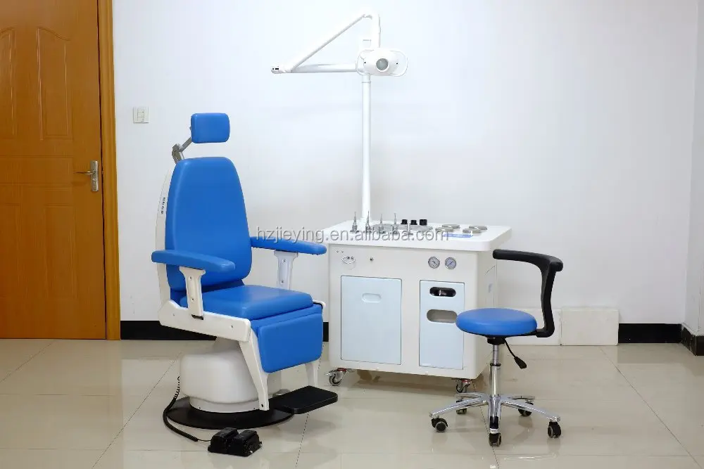 Hot selling ent treatment unit chair camera system ent workstation with microscope