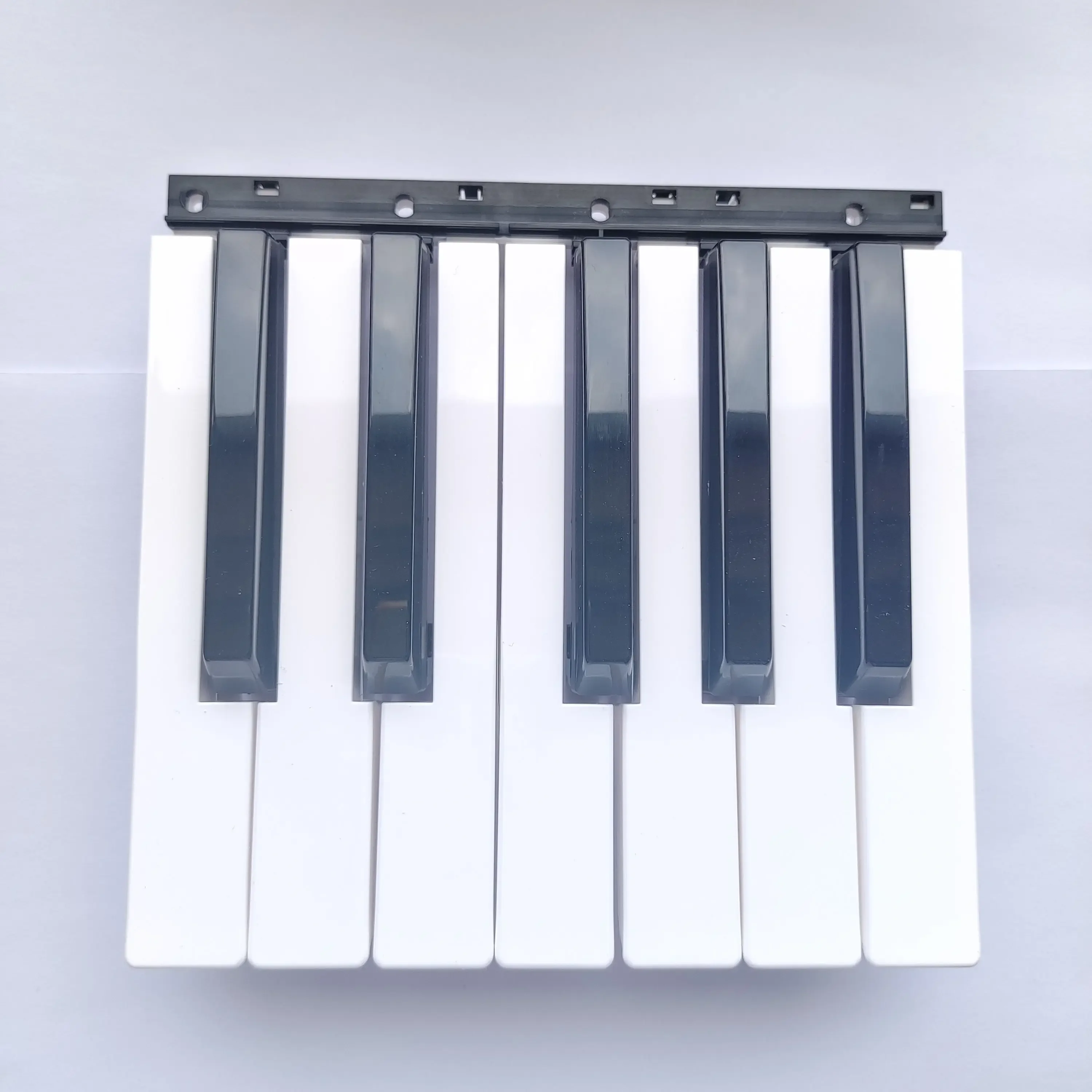 Imagem -02 - Teclas Pretas Parte do Teclado Korg Pa500 Pa600 Pa700 Pa300 Microx r3 X50 Branco