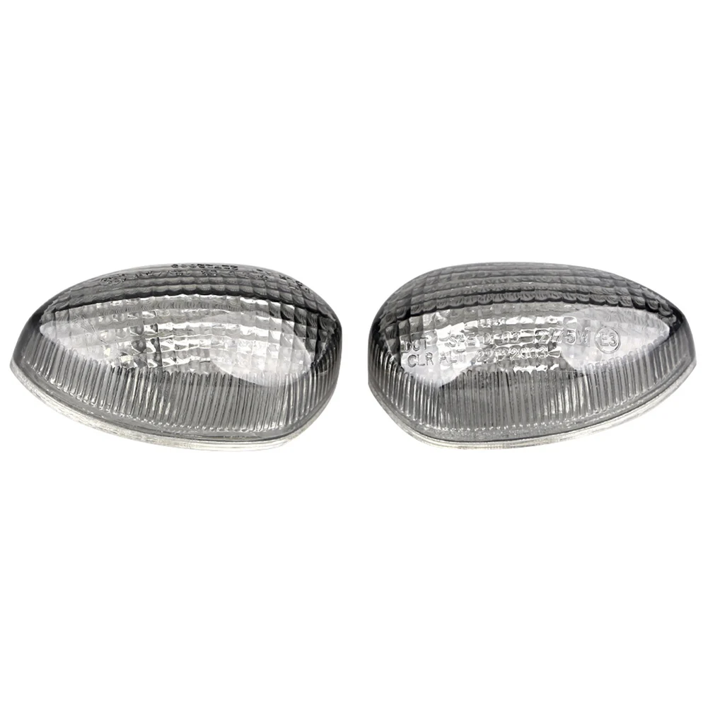 2Pcs Motorcycle  Front Turn Signal Lamp Light Lens Cover Housing For Yamaha YZF R1 2002-2006 & YZF-R6 2003-2005 & FZ6 2004-2009