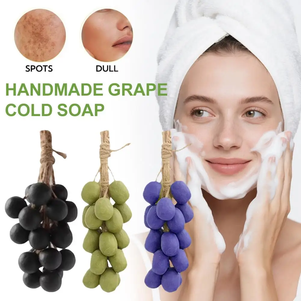 

Мыло в форме винограда, растительные эфирные масла ручной работы, холодное мыло, зеленые, черные виноградные пучки, виноградные пучки ручной работы, подвесной декор для автомобиля