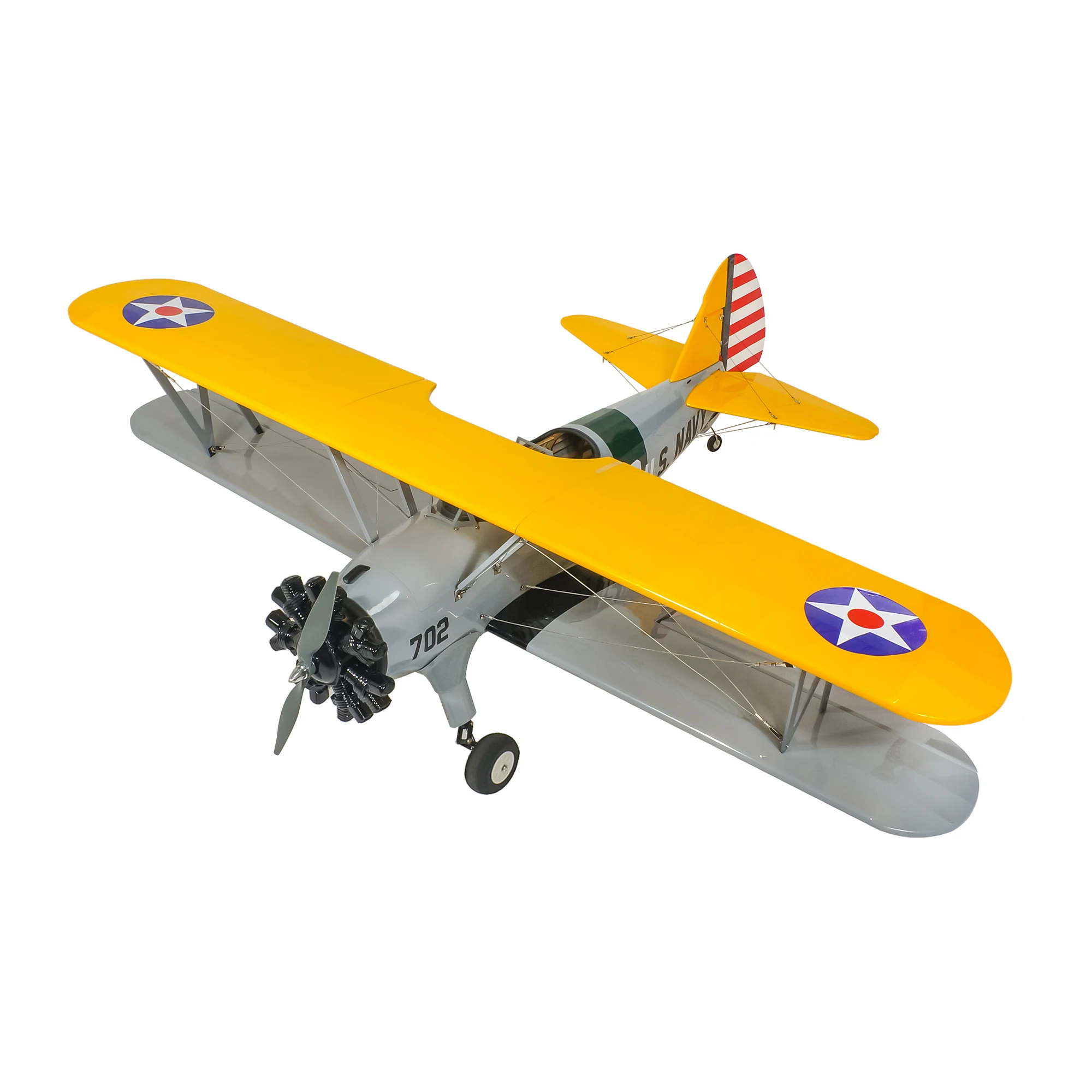 

New ARF KIT RC Plane Laser Cut Balsa Wood Airplanes SCG37 1.4M PT-17 RC Model 1400mm DIY Scale RC Plane