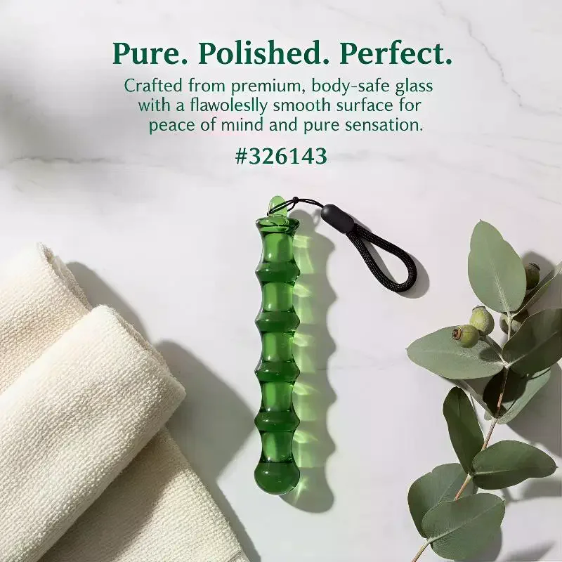 Smooth Thornless Jade Massage Stick, Meridian Acupoint Massager Stick, Muscle Relaxation Tool for Shoulders, Neck and Hips