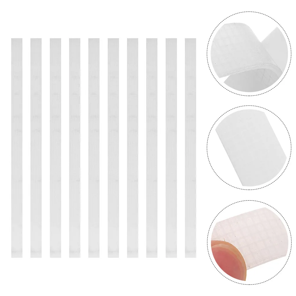 

10pcs Book Binding Glue Strips 20mm Strong Thermal Adhesive Fastening Tapes for Documents Contracts Reports Scrapbooking Crafts