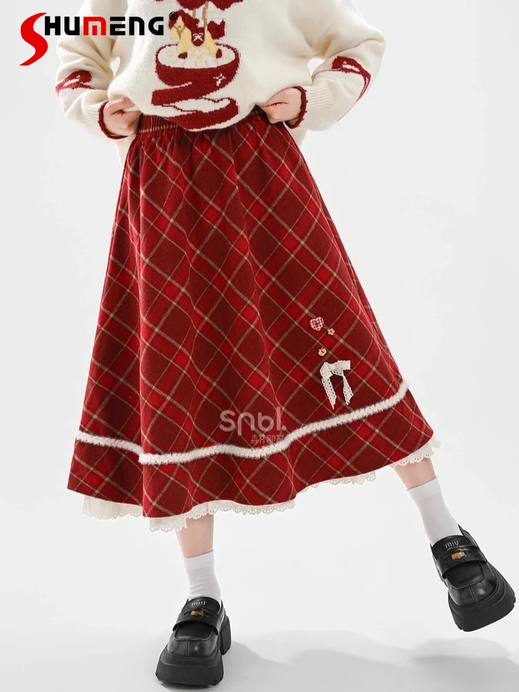 Японские милые стильные рождественские