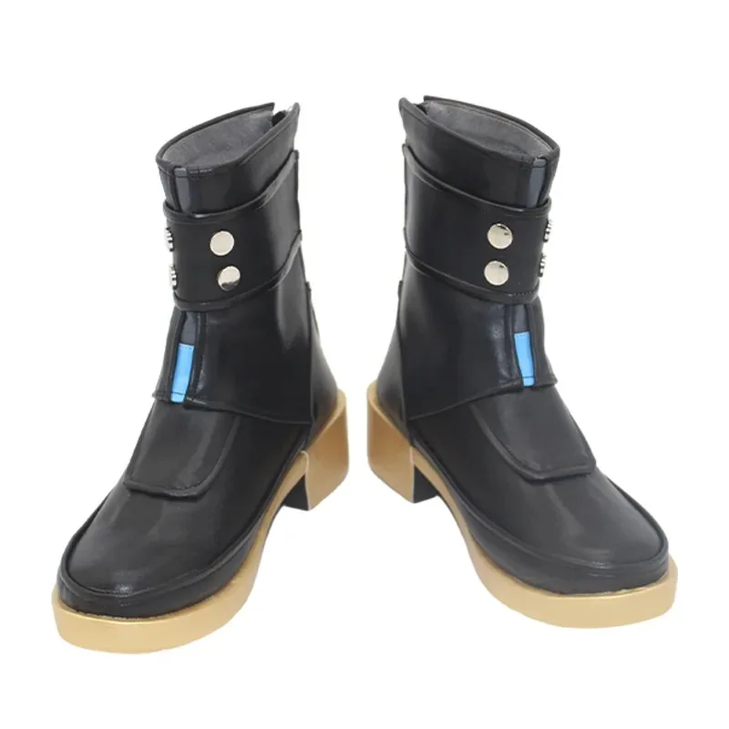 qq78Request7Honkai Star Rail Misha Gra Cosplay Buty Botki Skórzane PU Dla Kobiet Dziewczyn Halloween Karnawał Impreza Role Play Cu