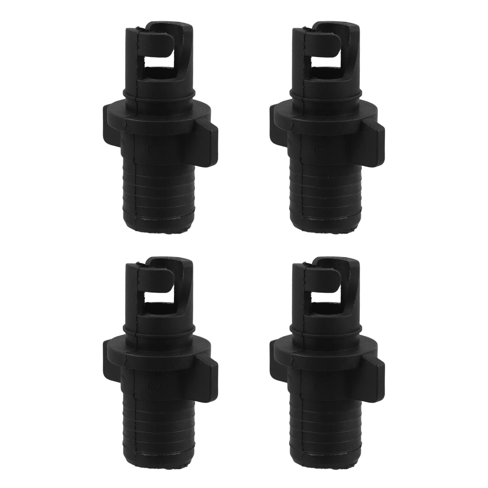 

4Pcs Inflatable Air Valve Adapter Compatible Paddle Board Sup Pump Valve Replacement Kayak Boat Inflation Connector Outdoor