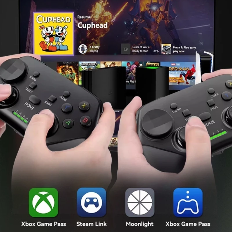 G9 Wireless Mobile Phone Controller Game Pc Steam Ns Bluetooth Xbox Usb Can Be Wired To Connect The Controller Wallpaper Engine