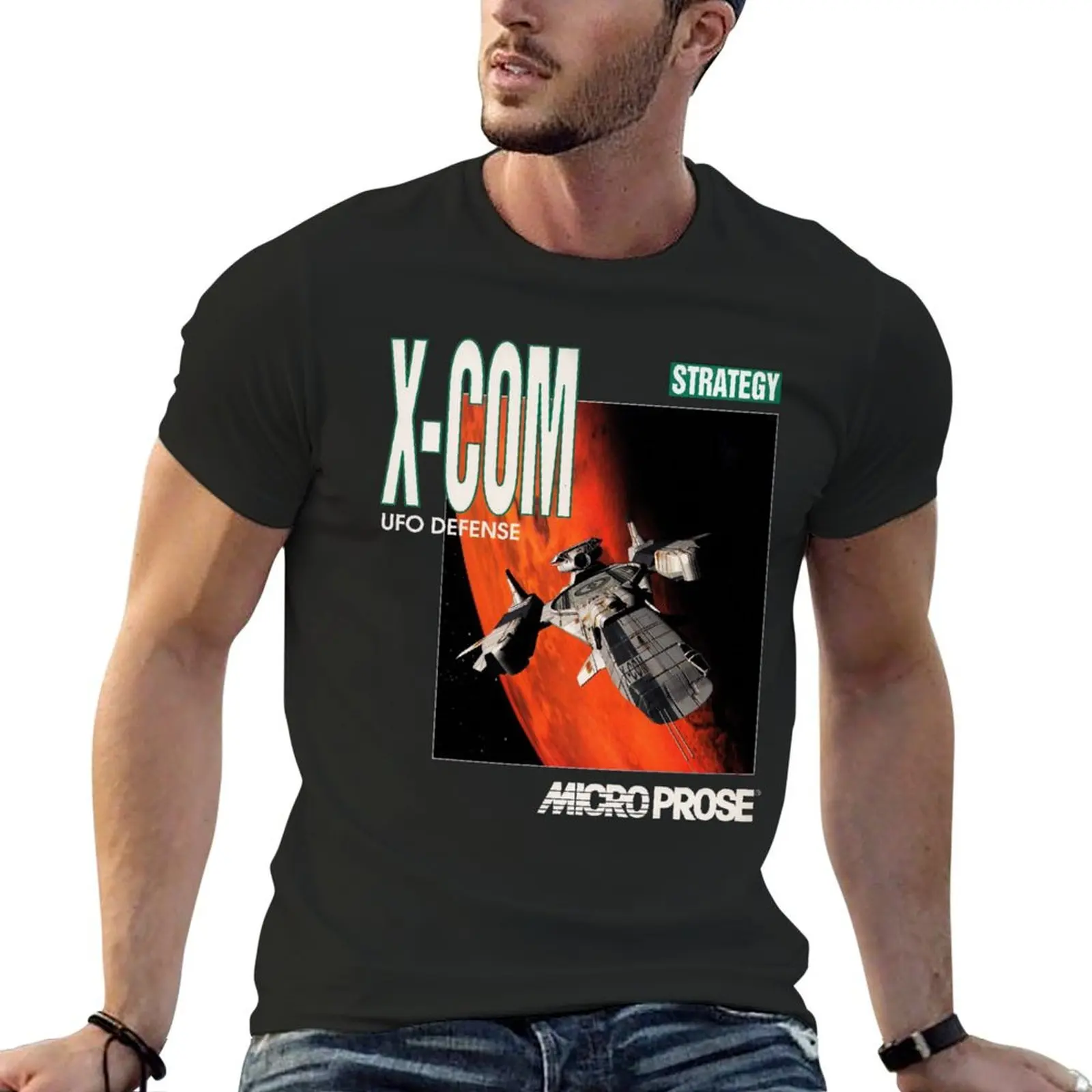 XCOM: UFO Defense T-Shirt graphic t shirts plain designer t shirt men