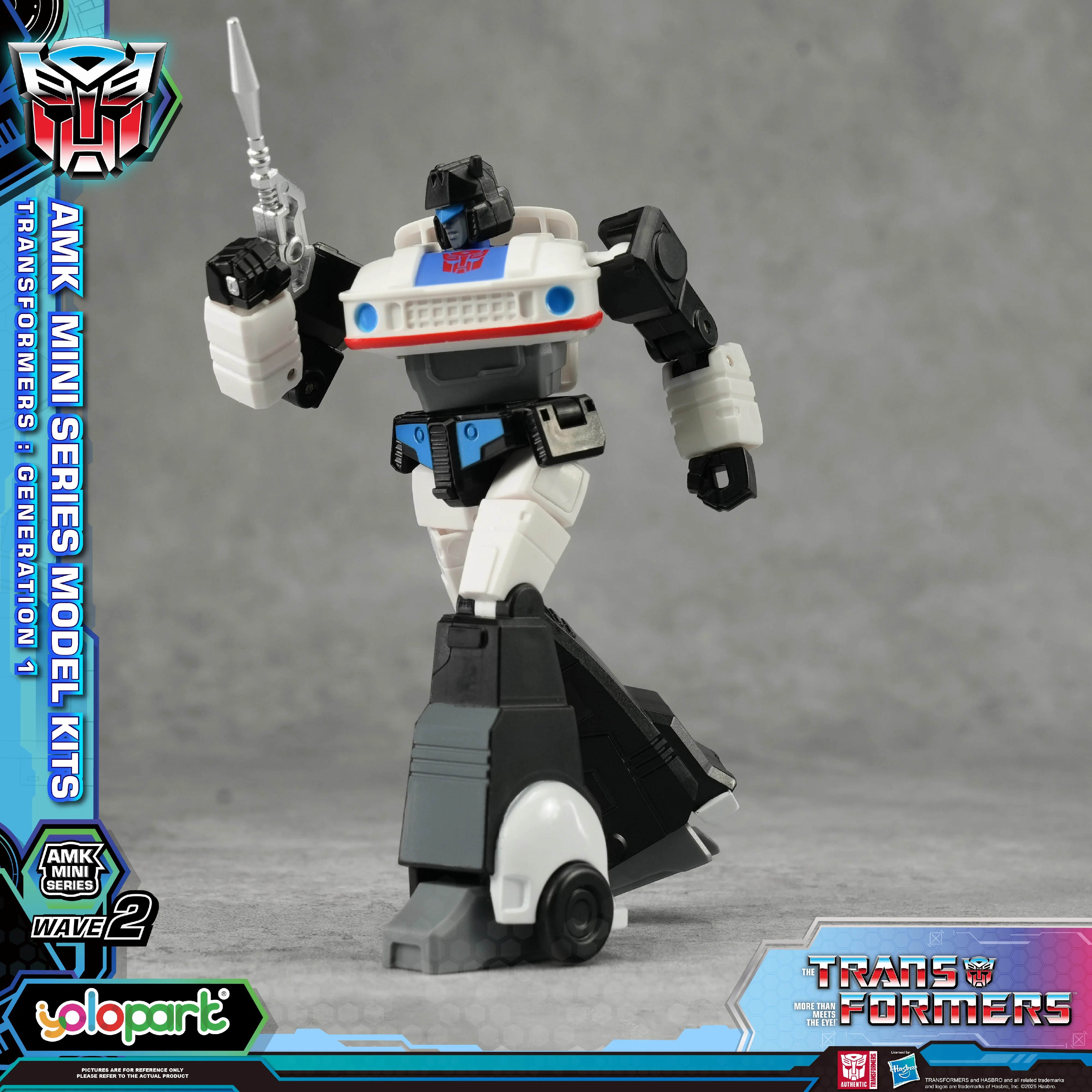 YOLOPARK TRANSFORMERS GENERATION ONE: AMK MINI Series Model Hound Jazz Prowl Cliffjumper Rodimus Prime Arcee Gift Toy view 3