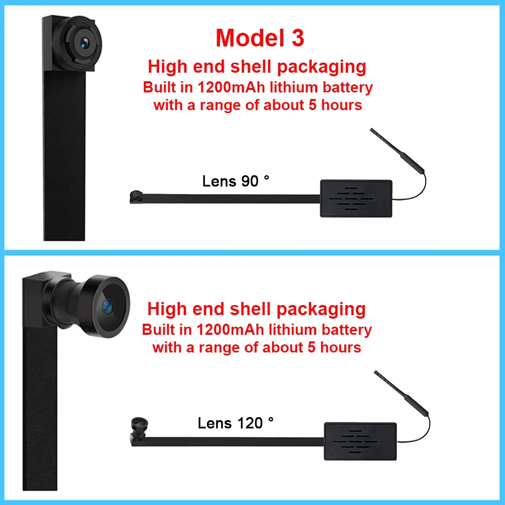 4K Home DIY Wireless WiFi 2.0MP Camera Supports Real-Time Live Broadcast via Smartphone App. 1080P Image Quality. 3 Models Avail