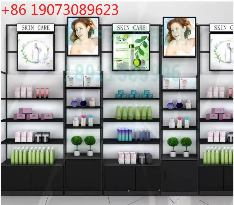 

Cosmetics Show Case Live With Container Cosmetics Show