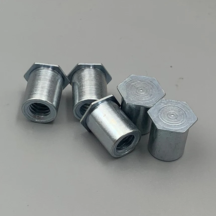 M3 M4 M5 M6*27mm 28mm 29mm 30mm 31mm 32mm 33mm 34mm BSO Zinc Carbon Steel PEM Blind Hole Self-Clinching Standoff Rivet Stud Nut