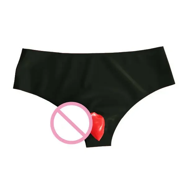 

Latex Rubber Gummi Bodysuit Fashion Sexy shorts pants Cosplay Ganzanzug Black