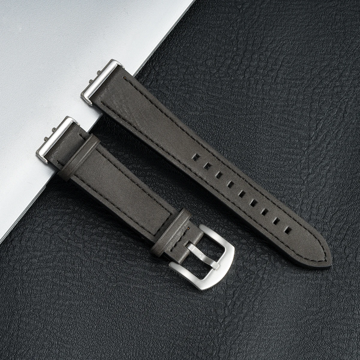 Lederarmband für Samsung Galaxy Fit 3 Sportuhr, Zubehör, Ersatzgurt, Armband für Galaxy Fit 3, Correa – Detail 13