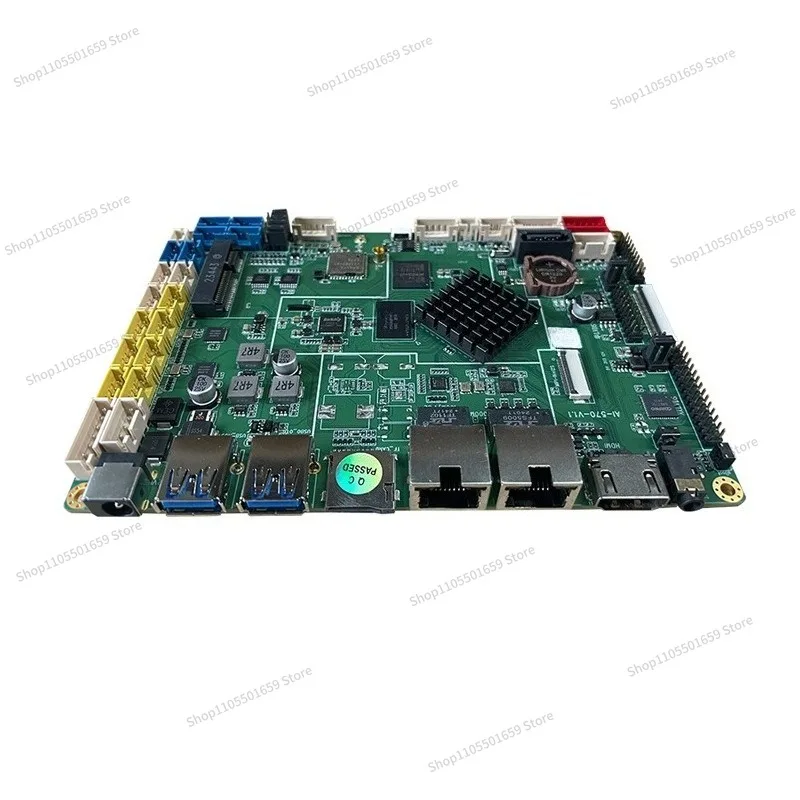 For RK3568 Industrial Computer Industrial Main Board Dual Network Port Gigabit CAN with SATA Port