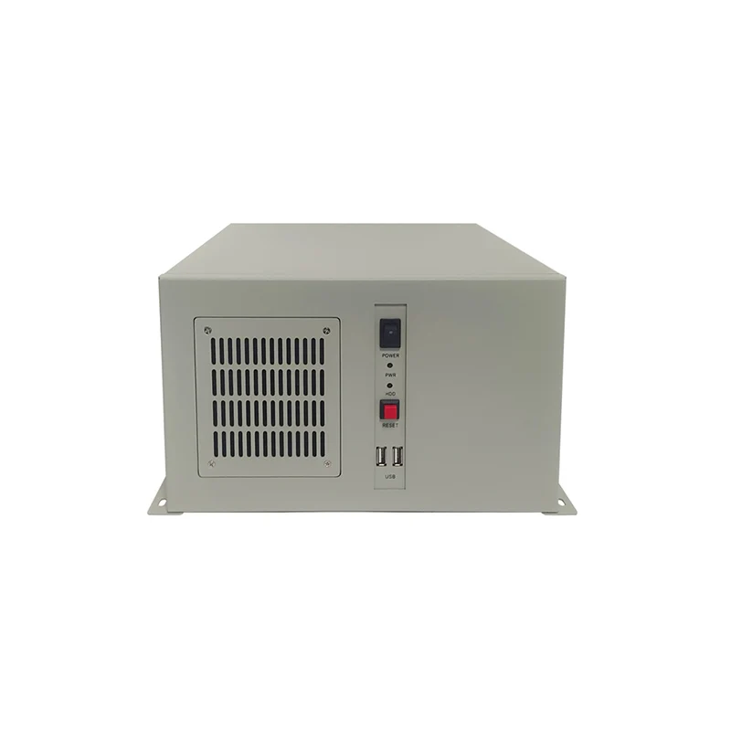 Jiuyin 4 slot wall mounted chassis Industrial control Industrial chassis M-ATX chassis Laser cutting instrument chassis