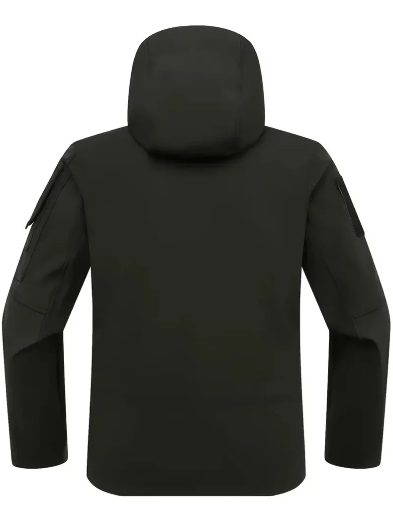 American - Style Tactical 3 - Proof Functional Soft - Shell Jacket for Men. Waterproof, Windproof, High - end American - Style