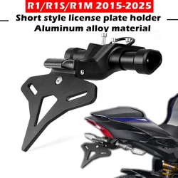 R1 Motorcycle License Plate Holder Fender Eliminator Registration Bracket For YAMAHA YZF-R1 R1S R1M 2015-2024