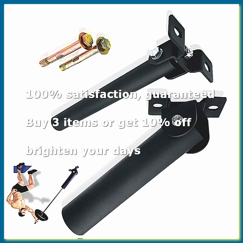 T Bar Row Platform Attachment Install on Floor or Wall Holder for Barbell Bars Exercises Gym Equipment 25mm