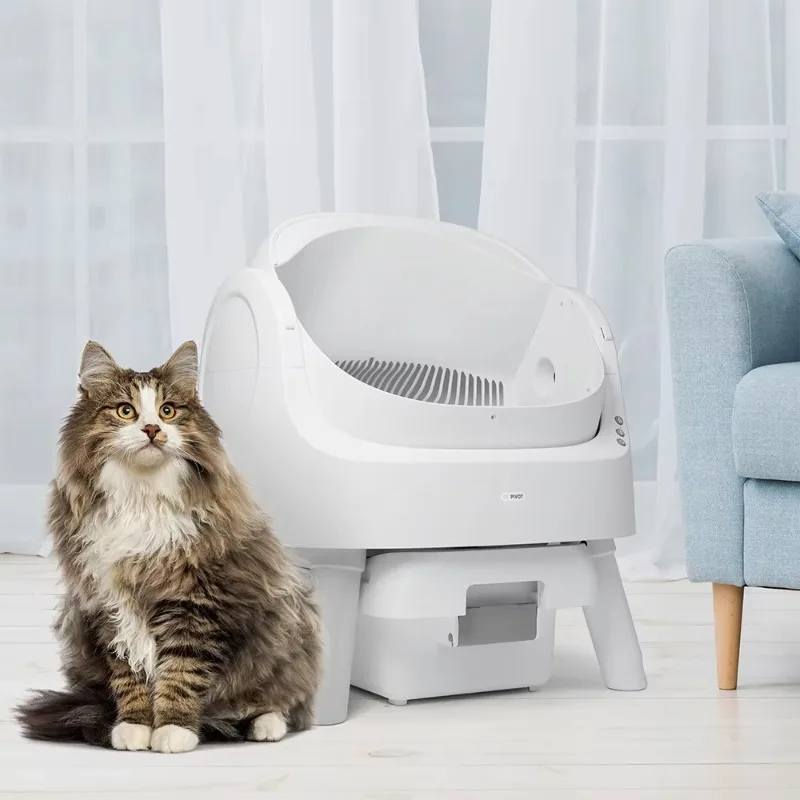 new cat products for Cat litter automatic box self-cleaning pet toilet sifting cat litter