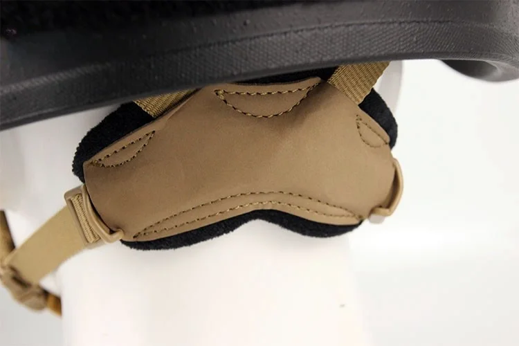 Acório de Modificação para Capacete Tático com Almofada Traseira Suspensa, Quatro Pontos LWH, Equipamento Neutro da Era da...