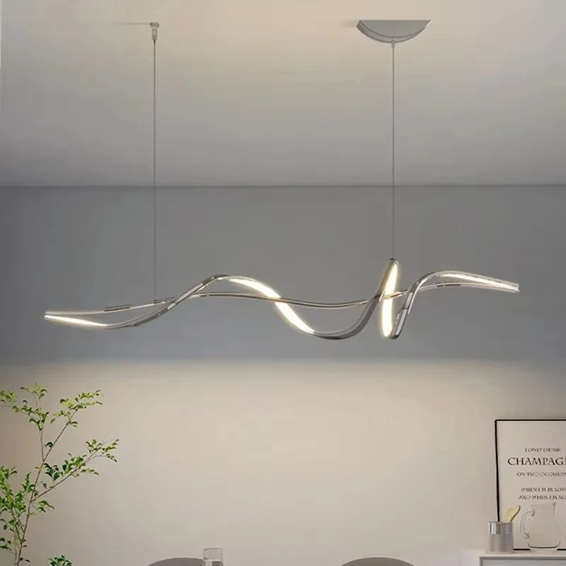 Nordic Minimalist Led Pendant Lights for Table Office Dining Room Decor Designer Ceiling Chandeliers Lighting Luster Fixture