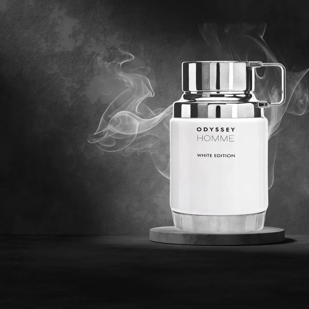 عطر أرماف أوديسي وايت أو دو برفوم بخاخ للرجال-3.4 أونصة/100 مل-1 زجاجة