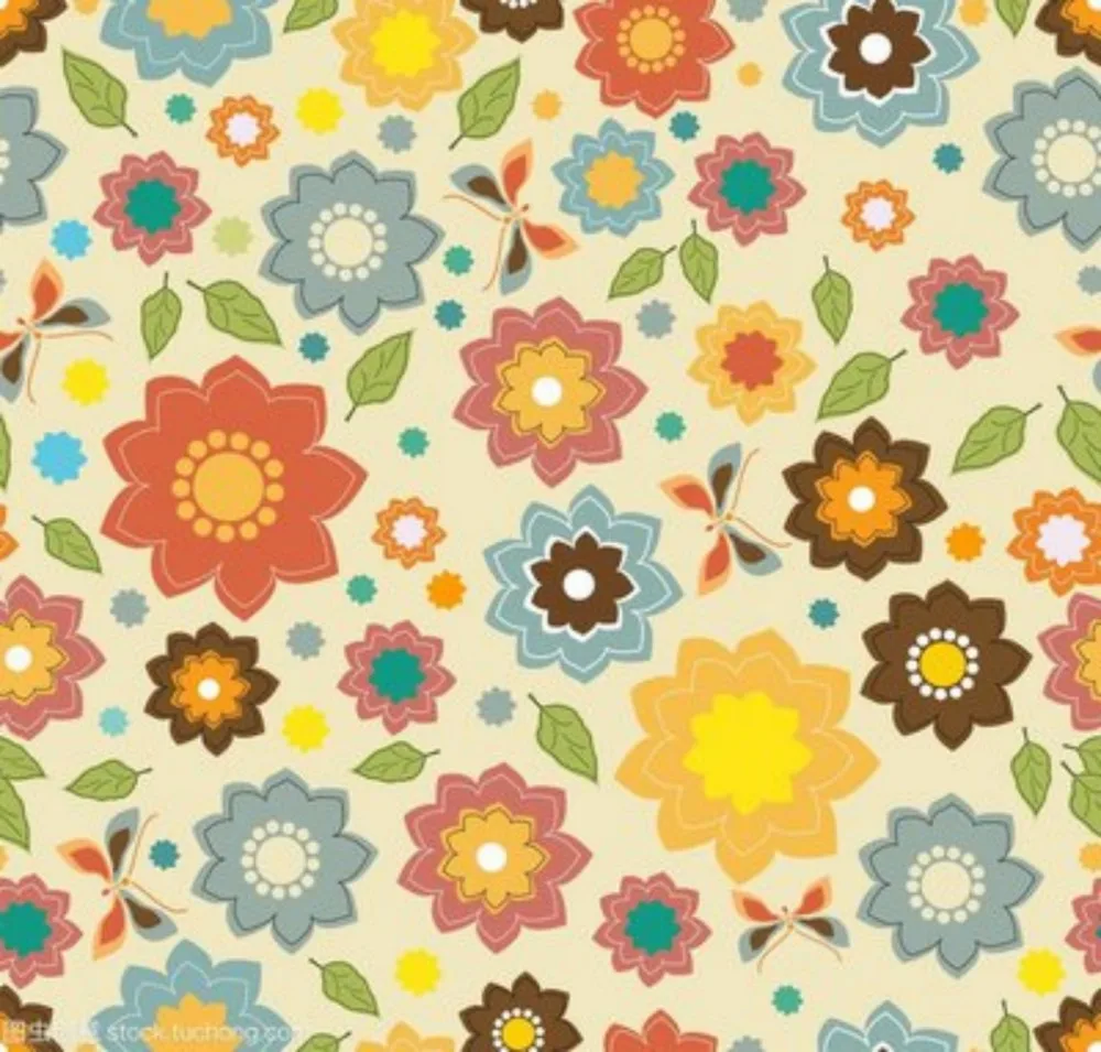 300421-Romantic Floral Hand Paint By Numbers Home Decoration Art