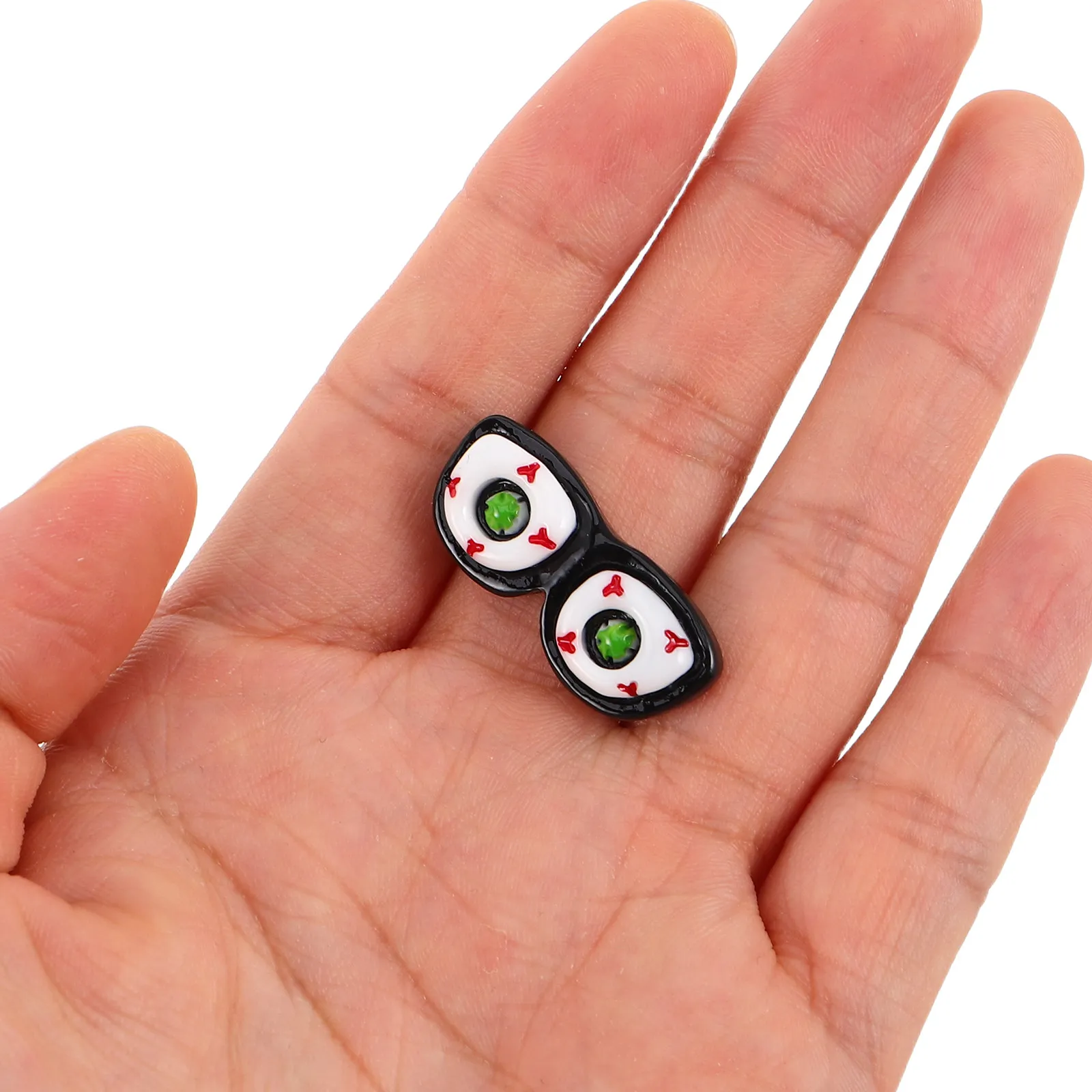 

30Pcs Spooky Eyeglasses Halloween Eyeballs Realistic Plastic Eyes for Craft Projects Party Decorations Horror Props