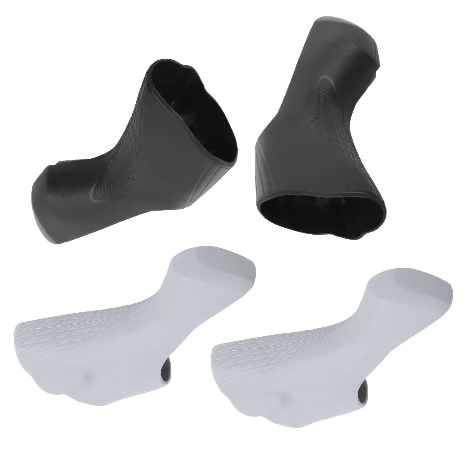 

1 пара велосипедных тормозных рычагов, ручки, защитный чехол, водонепроницаемый, прочный, прочный, нескользящий для шоссейного велосипеда STR7000/8000