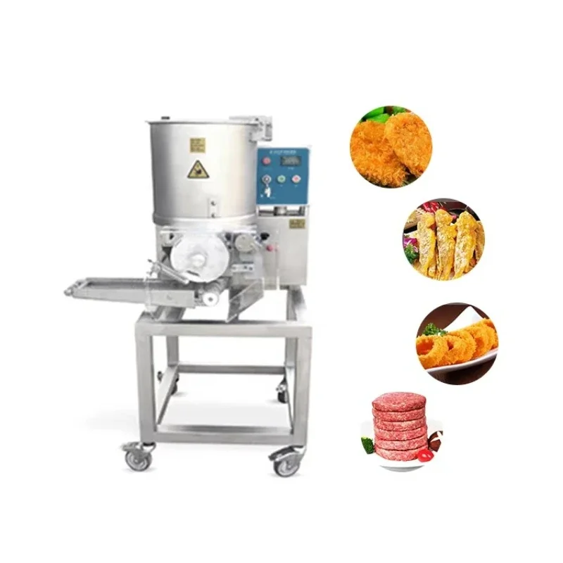 Automatic burger patty making machine