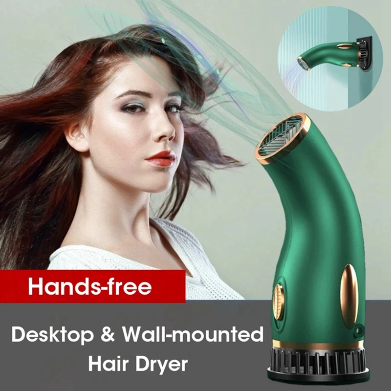 

Desktop Blow Dryer For Women 1500W Negative Ionic Hot Cold Wind For Hair Salon Household EU PLUG