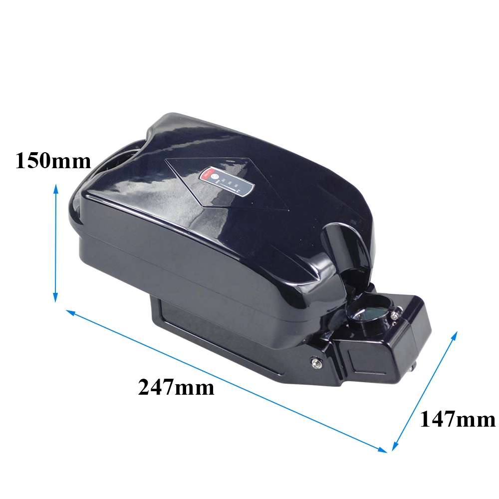 EBike ที่นั่งแบตเตอรี่ 250W กบ EBike แบตเตอรี่ Pack 36V 10.4Ah 13Ah 15Ah 42V 2A สําหรับพับไฟฟ้าจักรยาน