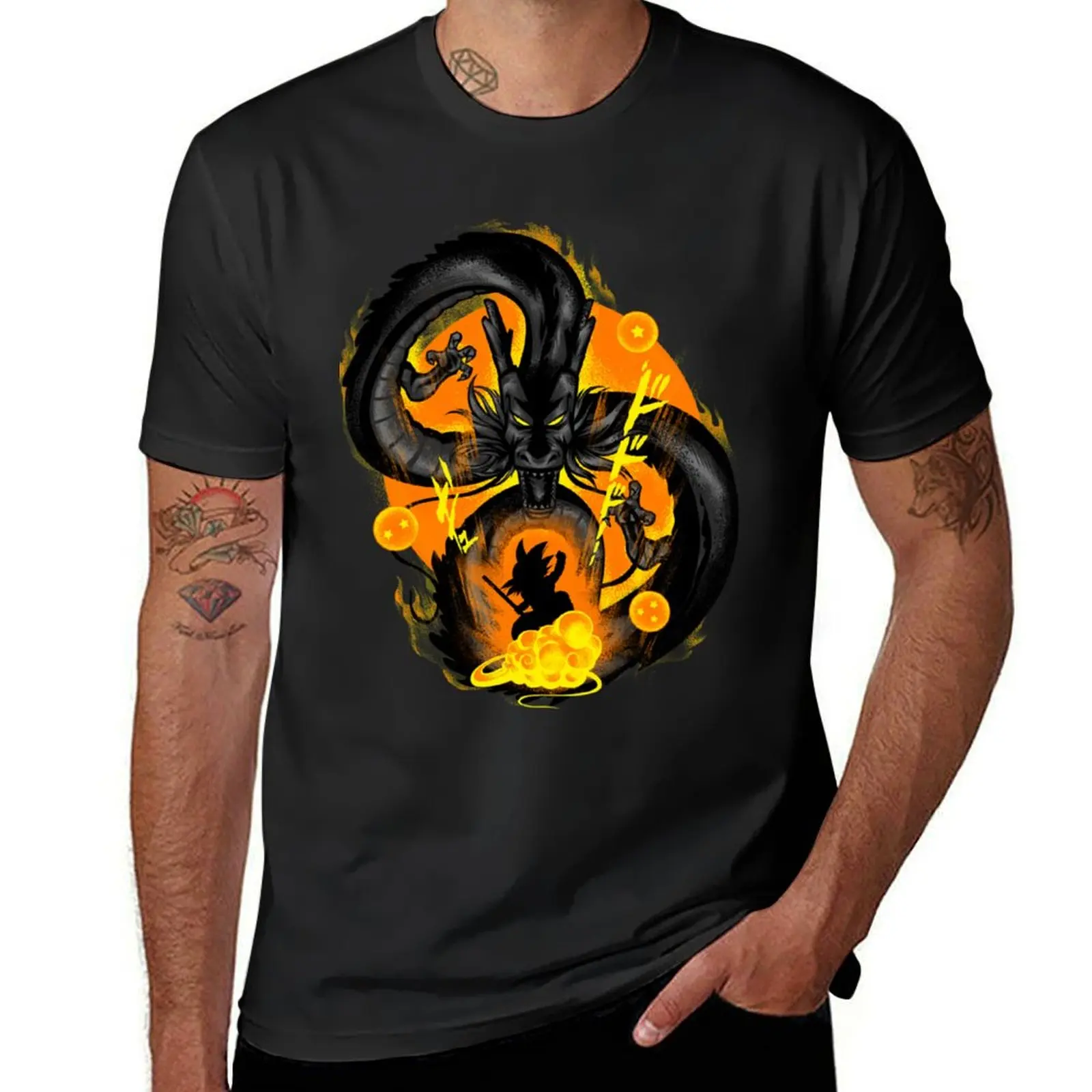 Attack of Shenron v3 T-Shirt plain customizeds vintage clothes fruit of the loom mens t shirts