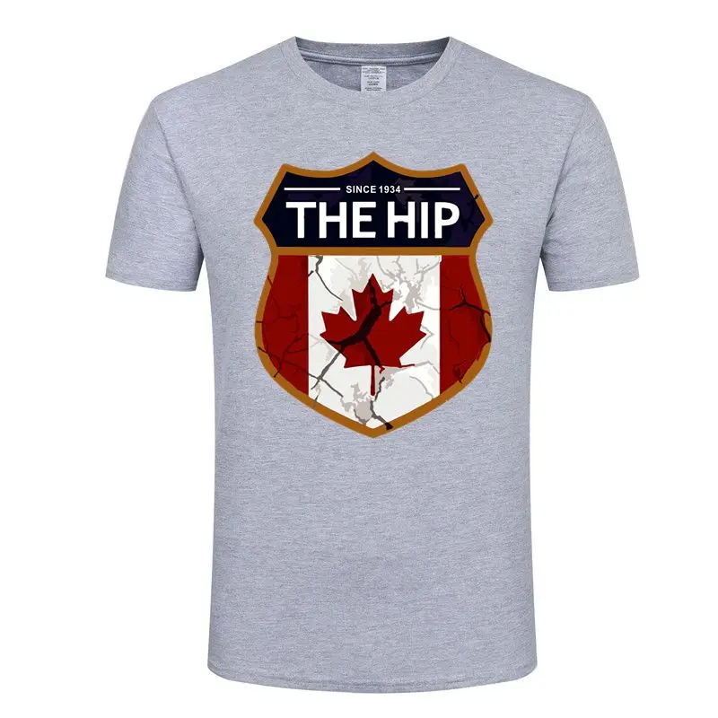 The HIP Tragically Leaves Canada Since 1984 Short Sleeved Slim T Shirts Male Wear Tops Women Tees T-Shirt Men TShirt XS-XXXL