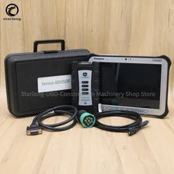 EDL V3 Electronic Data Link Agriculture Tractor Construction Diagnostic Tool For JOHN DEE