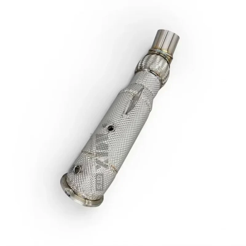 Custom Racing Performance Exhaust Downpipe Muffler Perfectly Compatible X5 G05 3.0T 2019-2023 Catalytic Downpipe