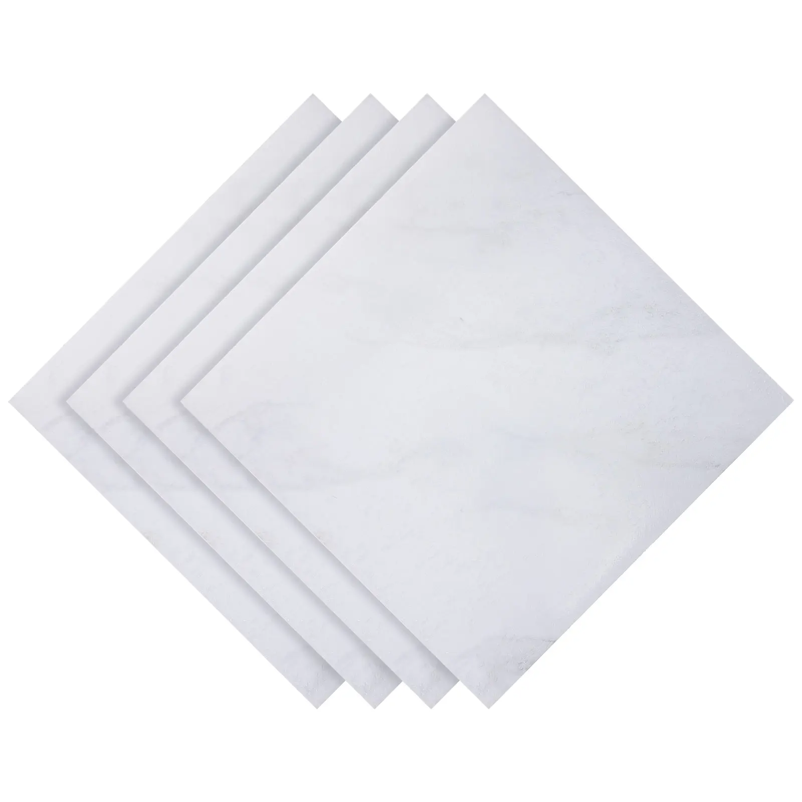 

4pcs Marble Tile Self Adhesive Pvc Floor Decals Waterproof Ground Sticker For Kitchen Bathroom Bar Home Decor Flooring Sticker