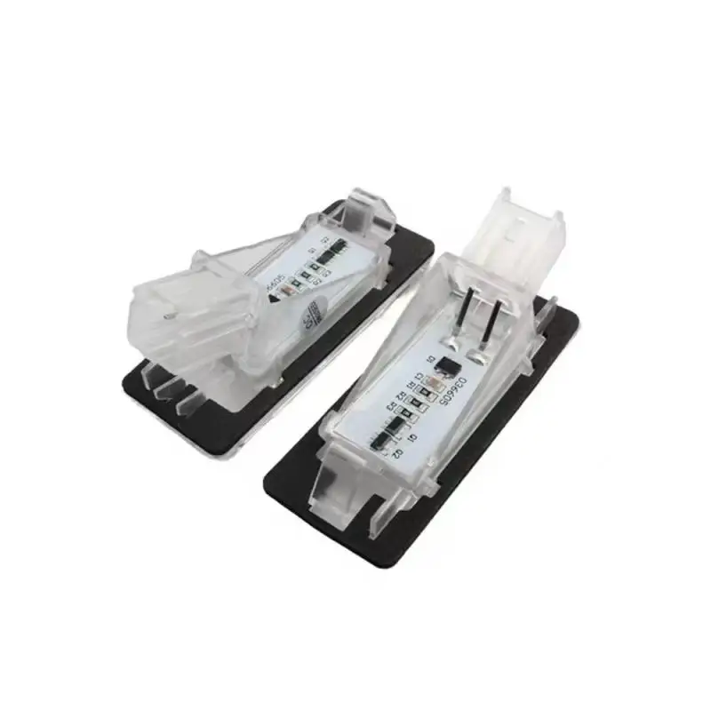 لرينو كابتور اسبيس فلوينس ذات المناظر الطبيعية الخلابة لاغونا مودوس زوي 2 قطعة 6000 كيلو الأبيض LED رقم الترخيص لوحة أضواء مصابيح