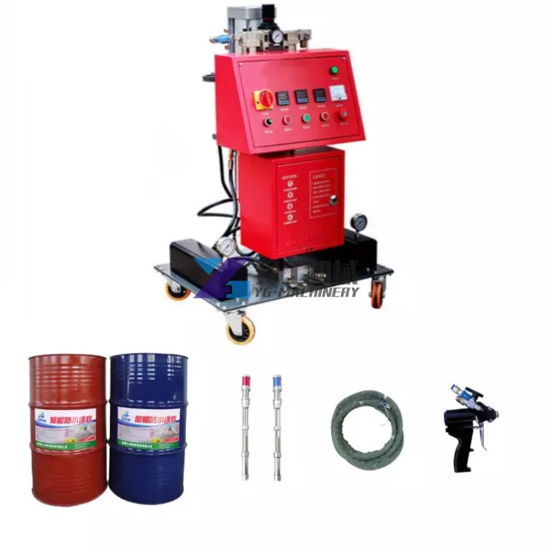 Polyurethane PU Spray Foam Injection Machine / Polyurea Spray Filling Machine