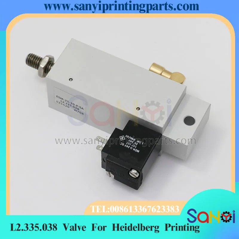 

Цилиндрический клапан лучшего качества L2.335.038 ESM-25-30-P-SA для печатной машины Heidelberg CD74 XL75