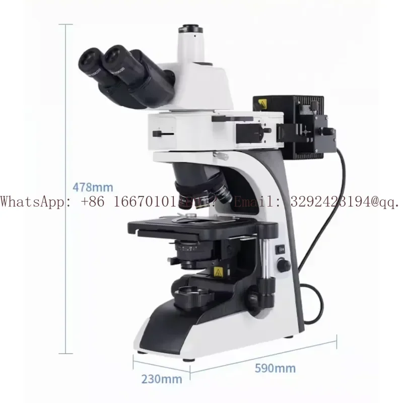 Sanqiang GM3X Transflective Polarized Metallographic Microscope 5000x Magnification Microscope