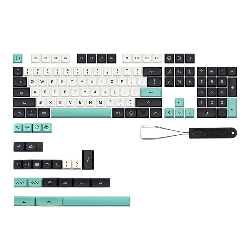 

127 клавиш Geoma Keycap Pbt XDA колпачки для клавиш для Dz60/RK61/64/Gk61/68/75/84/980/104 механическая клавиатура Gmk колпачок для клавиш 7U пробел