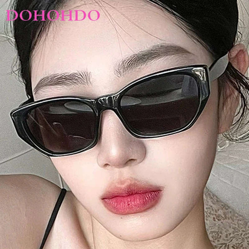 

Fashion Trendy Sunglasses Women Men Brand Designer Cat Eye Sun Glasses Retro Travel Glasses Y2K Sunglasses UV400 Lentes De Sol