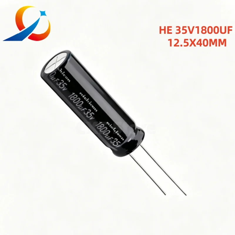 

HE 35V1800UF Volume 12.5X40MM Nichicon Electrolytic Capacitor UHE1V182MHD 1800UF 35V NEW