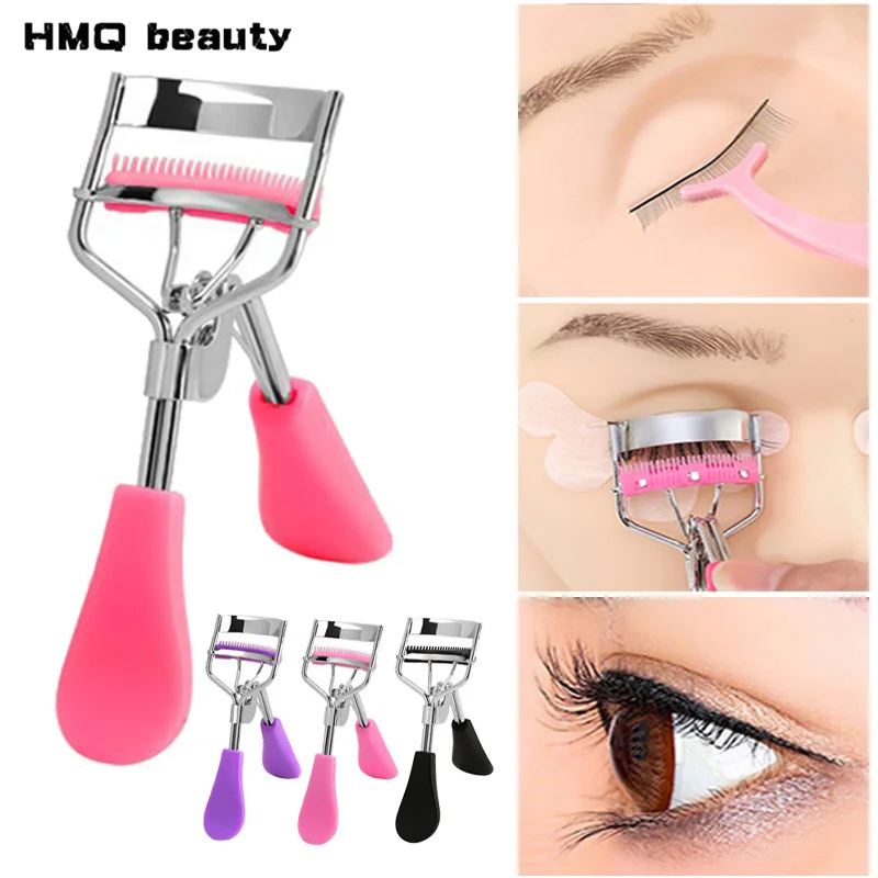 Modelador de cílios portátil de aço inoxidável, ferramentas de beleza com elevador natural, clipe de ondulação de cílios postiços, ferramentas e acessórios de maquiagem cosmética