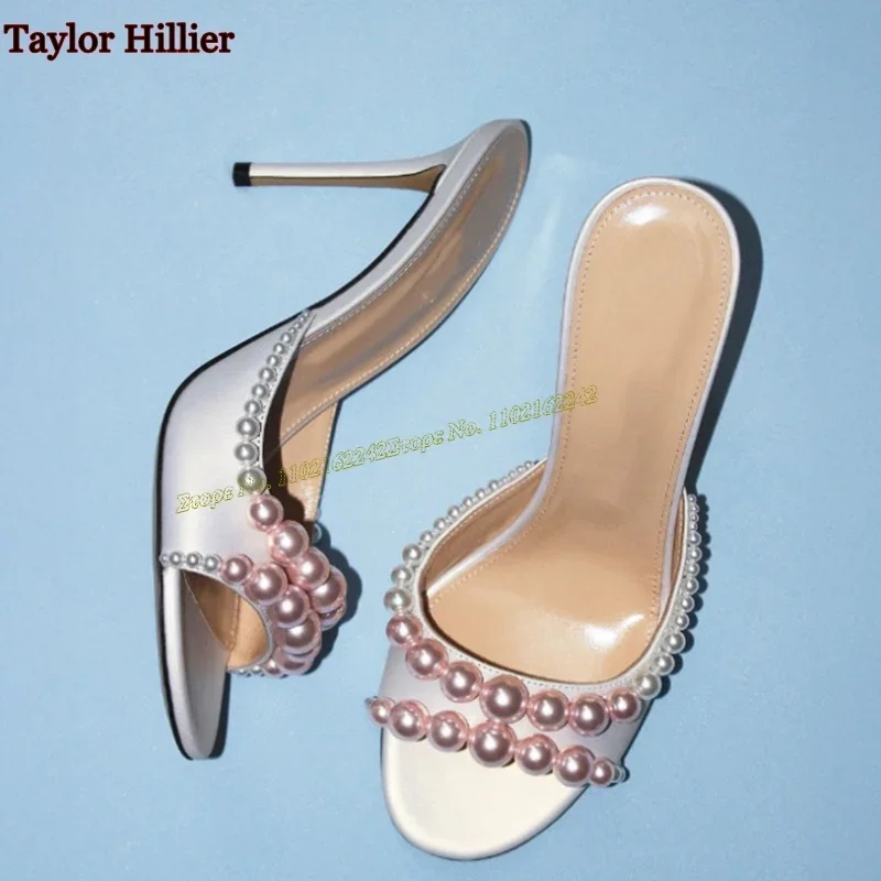 

Босоножки женские атласные с круглым носком, на среднем каблуке 6 см