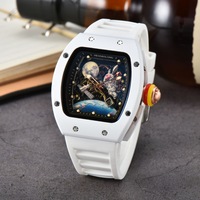 Luxury Fashion Band Tonneau Men Watch Luminous Waterproof Date Sport High Quality Quartz Watches Men Steel AAA Men Wristwatch