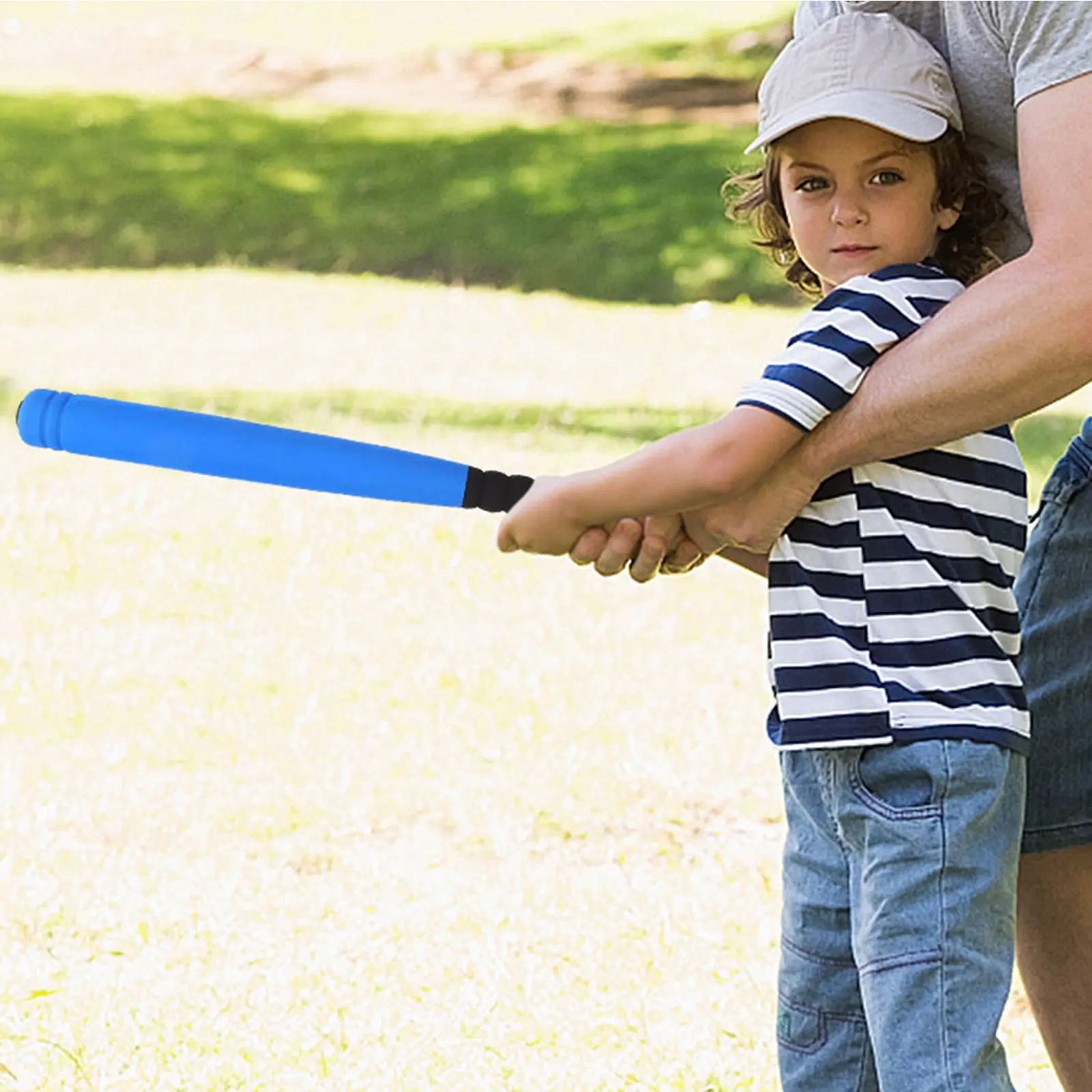 

1Set Foam Baseball Bat Vintage Design Portable Training Bat for Youth Adults Families Enhancing Swing Technique Power Control